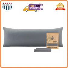 Body Pillow Pillowcase, Ultra Soft Microfiber Long Pillow Cover, Envelope Closur