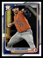 Justin Verlander 2024 Bowman #48 Houston Astros