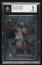 2025 Topps Chrome WWE x Cactus Jack Bronson Reed #89 BGS 9 MINT 3hd