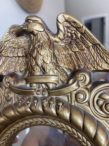 Vintage 1964 El Coronado Convex Eagle Mirror Americana Colonial  - Bild 7 von 8