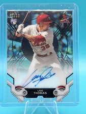 2019 Topps High Tek - High Tek Autographs Lane Thomas 11/50 #HTA-LT (AU, RC)