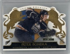 2003-04 PACIFIC CROWN ROYALE PETER BONDRA EXPO 1/1 WASHINGTON CAPITALS