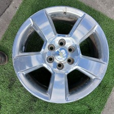 Wheel 20x9 5 Spoke Polished Opt Rd4 Fits 15-20 Suburban 1500 585468