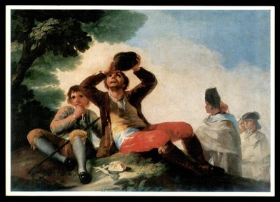 Postcard Francisco de Goya Painting, Madrid