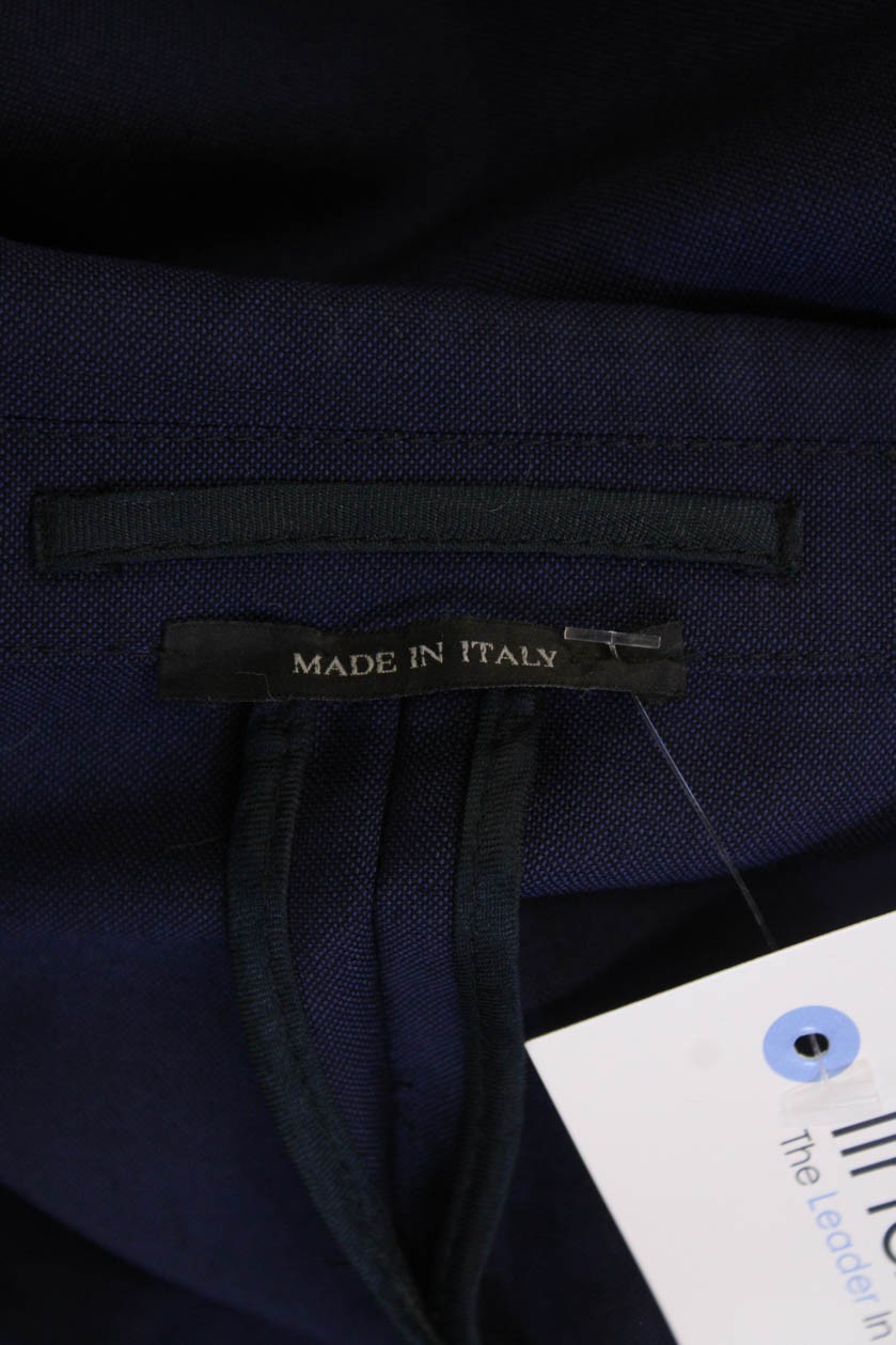 Prada Mens Wool Solid Single Breasted Lightweight… - image 7