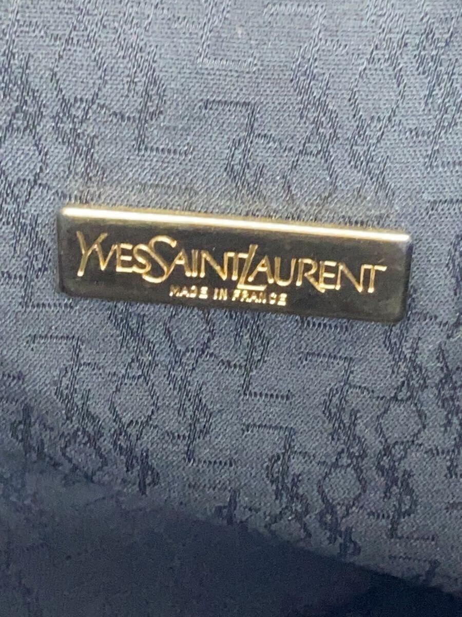 Borsa a tracolla YVES SAINT LAURENT con coulisse nera tinta unita usata