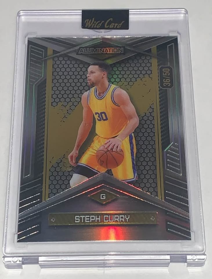 2024 Wild Card Alumination Steph Curry 36/50 Golden State Warriors