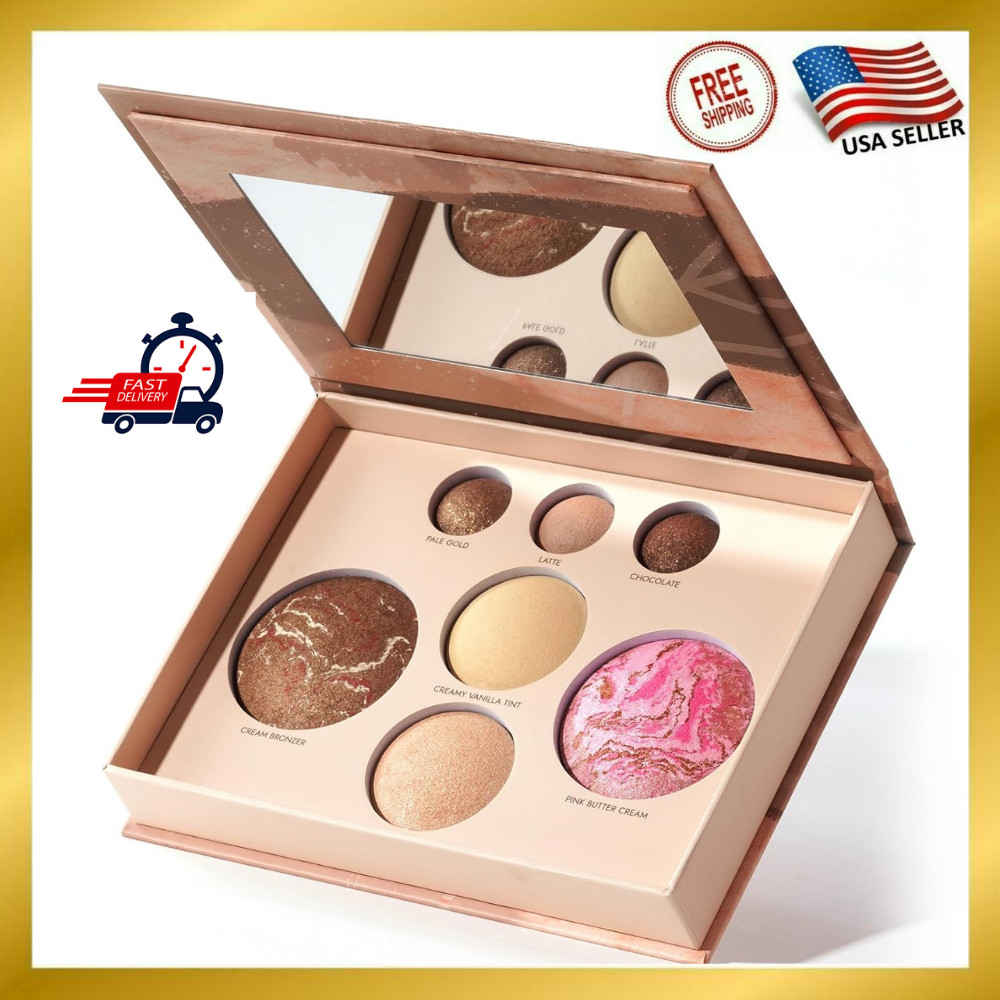 Best Baked Face Palette for Mature Skin &ndash; Includes Bronzer