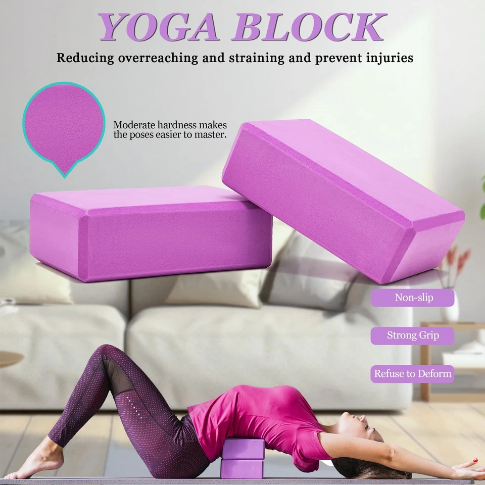 Yoga Wheel for Stretching Massage Physical Exercise Pain Relief New - Image 4 of 4