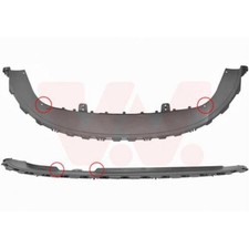 VAN WEZEL Spoiler vorne für Seat Ibiza IV 6J5 6P1 1.4 1.2 1.6 TDi 6J1 6P5