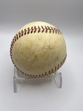 1970s Danny Kaye Signed Autographed Chub Feeney NL Baseball "To Mike" Auto