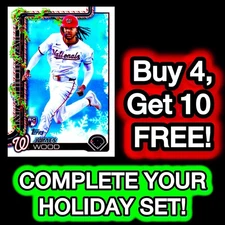 2025 Topps HOLIDAY Base Singles! U-PICK! YOU COMPLETE YOUR SET! FLAT RATE SALE!!