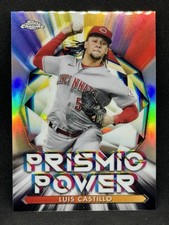 Luis Castillo 2021 Topps Chrome Prismic Power #PP-14 Refractor - Reds