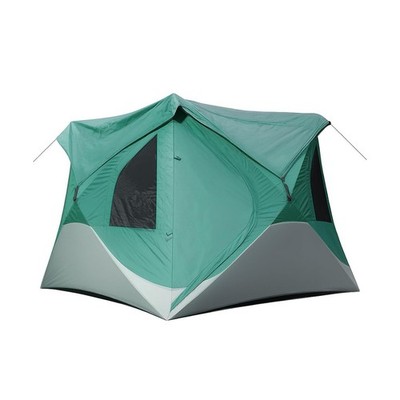 Instant Pop Up Camping Tent for 4-6 People | High-End All-Season Tent with Me...