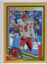 2025 Score - Matt Araiza #288 Orange First Down /10