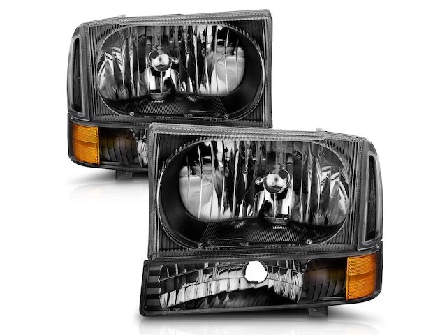 For 1999-2004 Ford F450 Super Duty Headlight Set Anzo 35971QWTZ 2000 2002 2003 Foto 3 de 4
