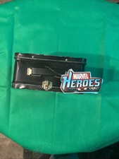 Marvel Heroes 2010 Metal LunchBox No Thermos 7" x 8" x 4" Ironman Hulk Spidey   