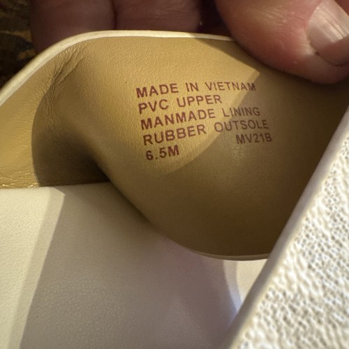 Michael Kors MK Mini Logo Zehenring Sandalen Nelson Flats Damengröße 6,5 - Bild 6 von 6