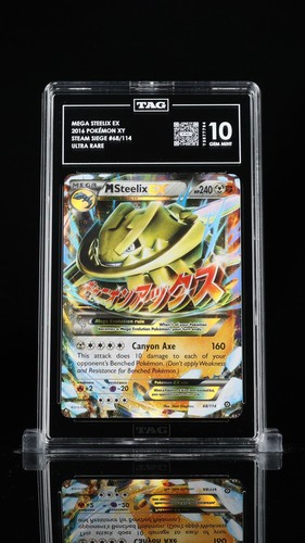 M Steelix-EX graded TAG 10 for sale on eBay