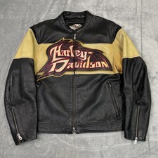 Harley Davidson WILDCARD Leather Jacket SIZE ...