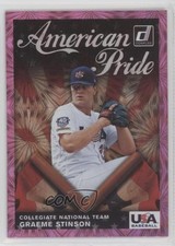 2019 Panini Donruss American Pride Pink Firework Graeme Stinson #AP16 0bt4