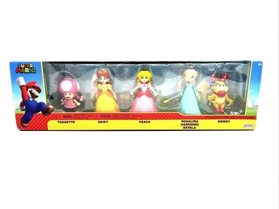 Super Mario Toadette Daisy Peach Rosalina Wendy Princess Multi