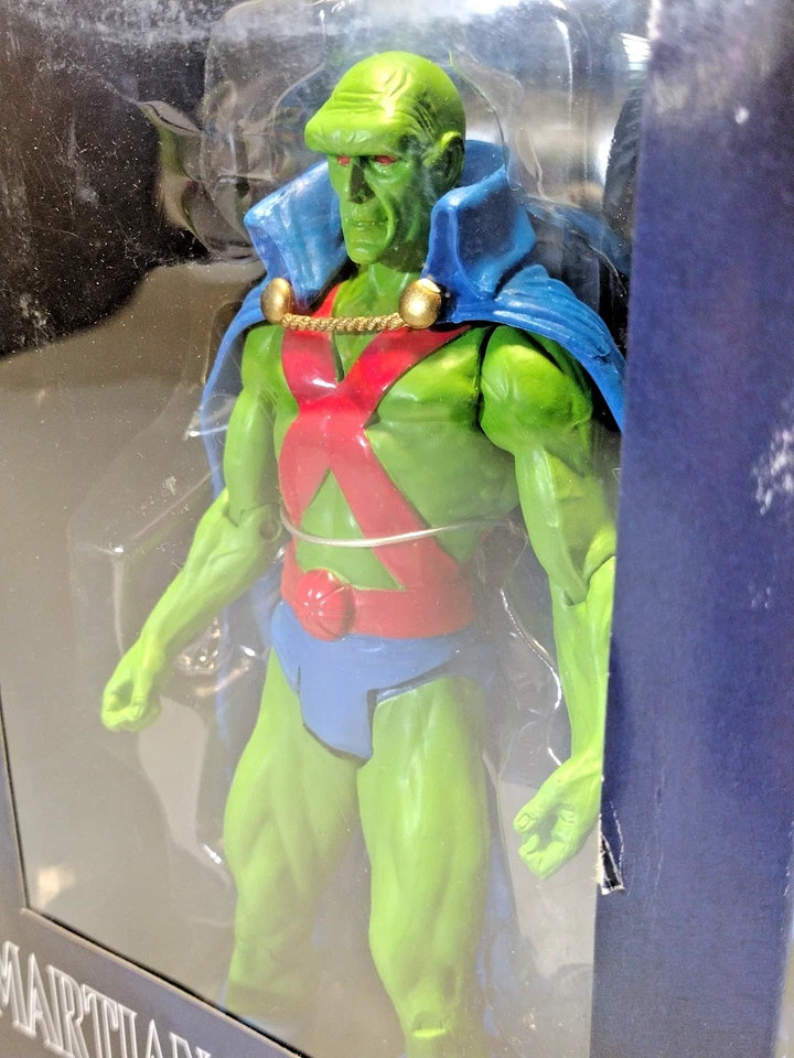 Figura de acción DC Direct Justice League MARTIAN MANHUNTER 7" Alex Ross 2007 Foto 2 de 4