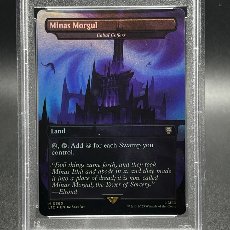 Minas Morgul - Cabal Coffers Foil MTG Universes Beyond:Lord of the Rings PSA 10 - Image 2 of 4