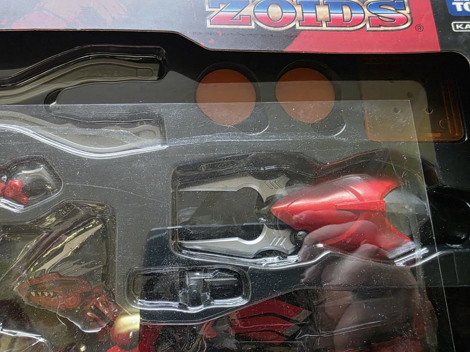 Zoids Geno Breaker Kaiyodo REVOLTECH No96 TAKARA TOMY FIGURE 160x250mm caixa aberta - Imagem 3 de 4