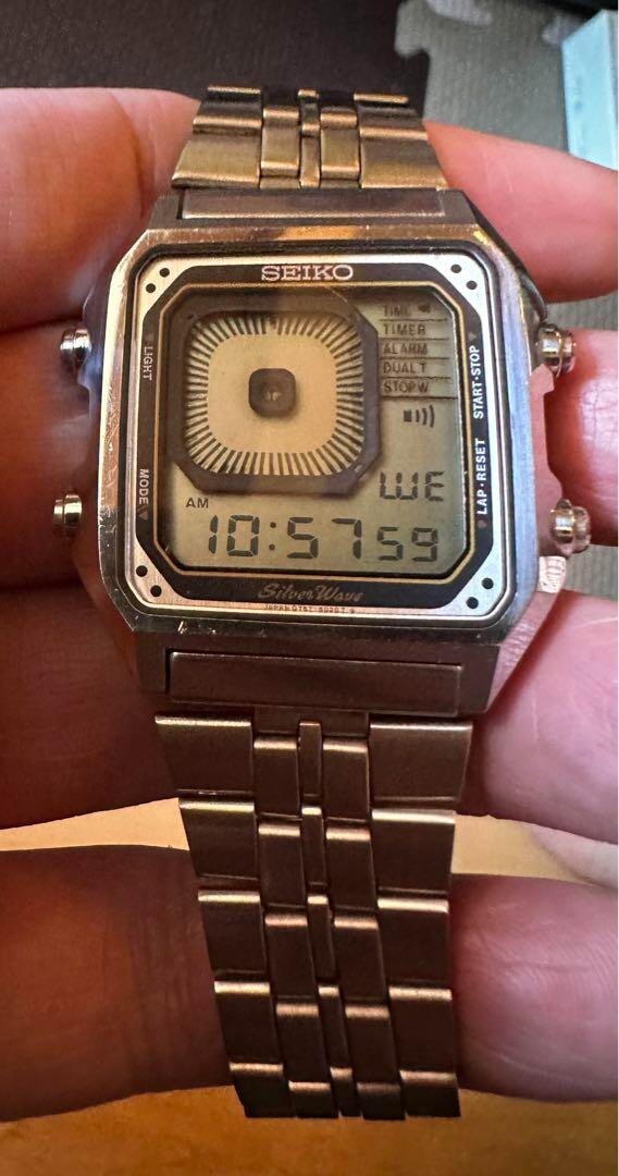 今週の新着アイテム Species Endangered Seiko G757-5030 Wave Silver Digiborg その他