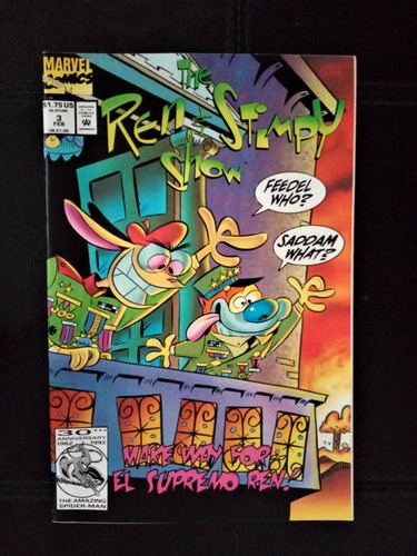 Ren & Stimpy Show - Marvel Comics - Venduto per numero 1992-1993 in ottime condizioni+ a quasi nuovo - Foto 3 di 10