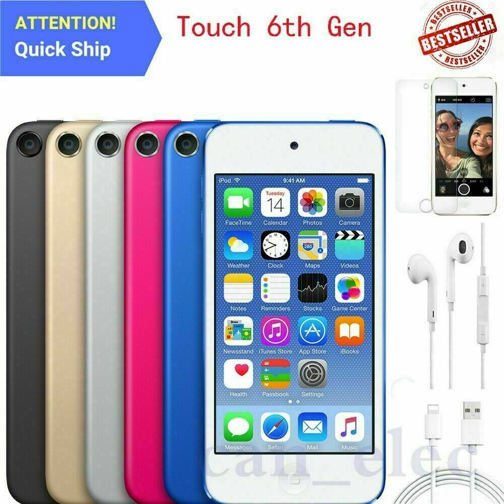 Apple iPod Touch 6th Generation 128GB MP3 MP4 - All Colors