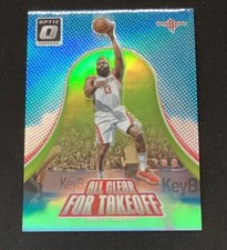 2017 Donruss Optic All Clear for Takeoff Lime Green Prizm /175 James Harden #10