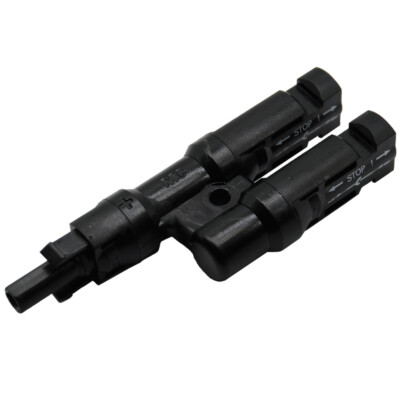 Stäubli MC4 T-Stück Original PV-AZS4 Stecker / Stecker auf Buchse 4-6 mm²