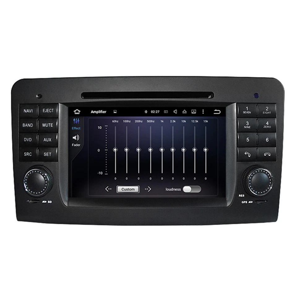 7"Car Media Player for Benz ML W164 GL X164 2005-2012 SWC BT Hands-free WiFi GPS - Image 3 of 4