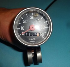 VDO KM Contatore Tachimetro 28 Pollici Vintage Contachilometri Bici da Corsa Bici Ciclometro Bike