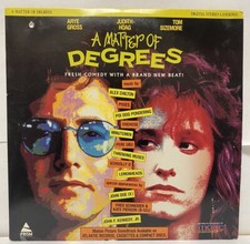 A Matter Of Degrees Laserdisc VG 
