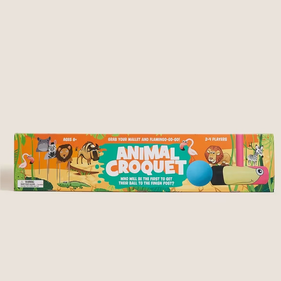 Professor Puzzle Animal Croquet Game for ages 8+ brand new/unopened
