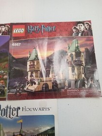 Lot Of 3 Lego Harry Potter Instruction Books Sets 4738 4867 3862