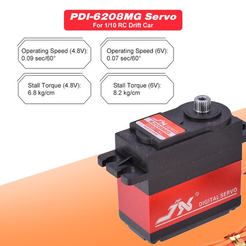 JX Servo PDI-6208MG High Speed Standard Metall Getriebe Kugellager Digital Servo - Bild 2 von 10