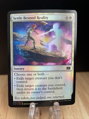 MTG Settle Beyond Reality FOIL #030/331 Double Masters 2022 Common NM/M