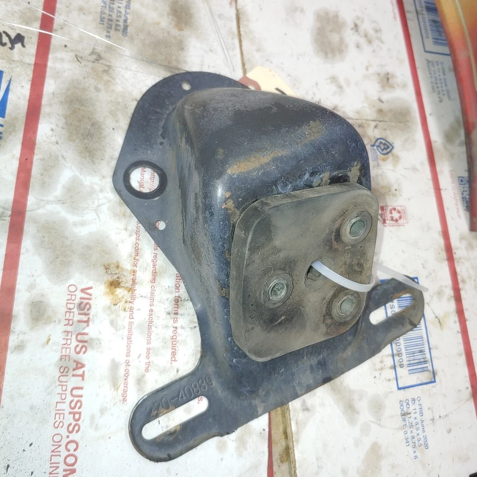 1978 Kawasaki KZ650D1  220-40839  tail light bracket with rubber bushing - Image 2 of 4
