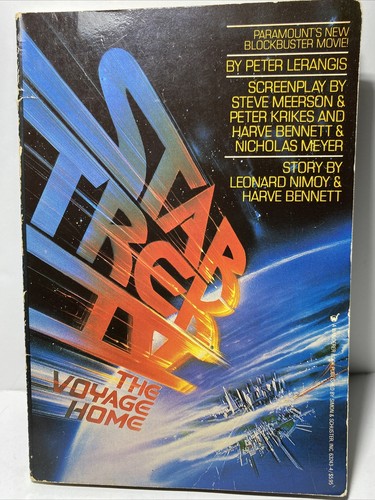 The Voyage Home (Star Trek Ser., No. 4) PB Good 1986 1st Print - Picture 2 of 7