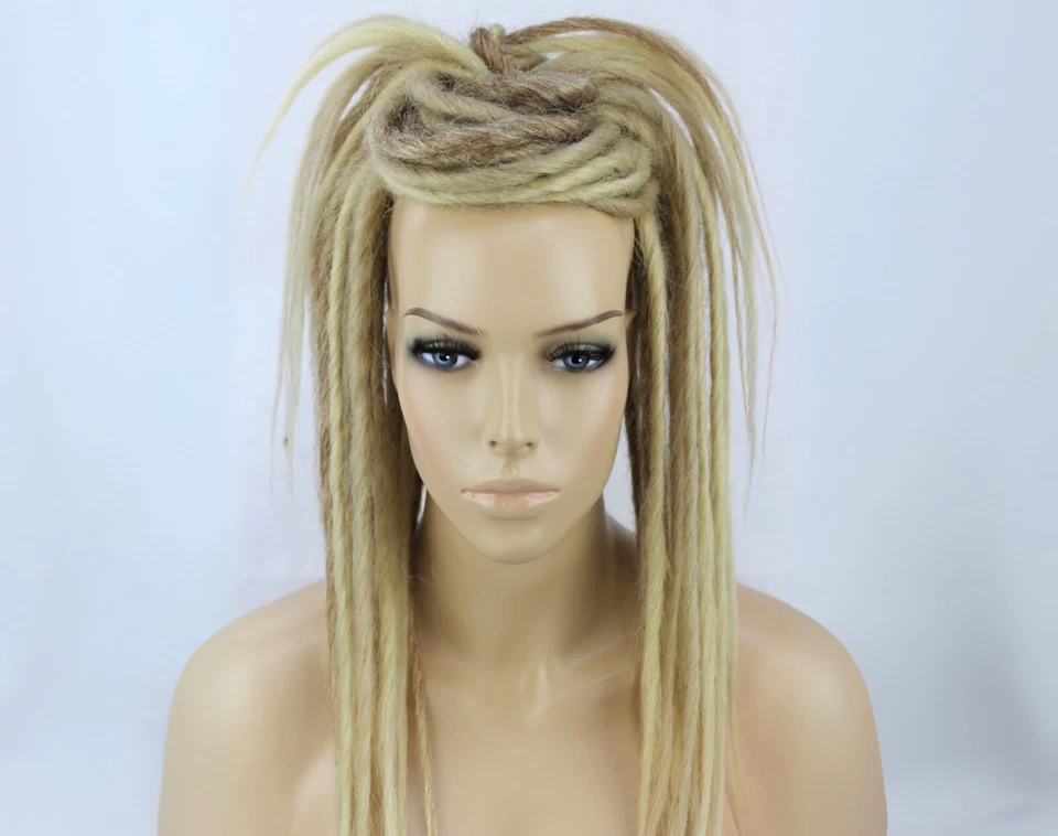 Blonde Dread Falls, Dreadfall, Ponytail Dread on Hairband Hair Tie, Locs, Rasta - Image 2 of 4