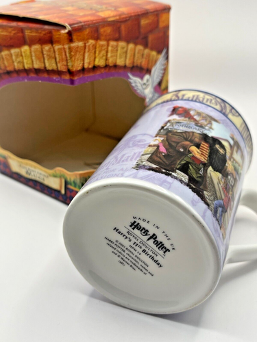 Taza vintage Harry Potter Royal Doulton en caja 11 cumpleaños de Harry - Imagen 3 de 3