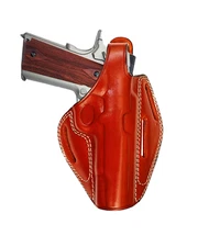 Leather Holster Fits Colt 1911 - 3 Slot Style - Genuine Leather - Handmade