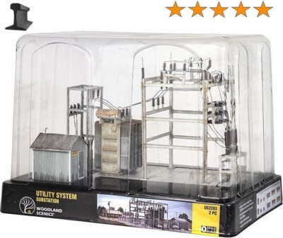 Woodland Scenics ~ New 2026 ~ O Scale ~ Substation ~ Built & Ready ~ US2283