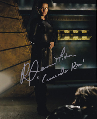 RHONA MITRA signed autograph 20x25cm STARGATE in person autograph COA