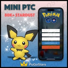 Pokémon PTC Go - Shiny Pichu - 80K Stardust✨Read Description✨