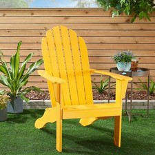 Mainstays Wood Adirondack Outdoor Side Table Natural For Sale Online Ebay